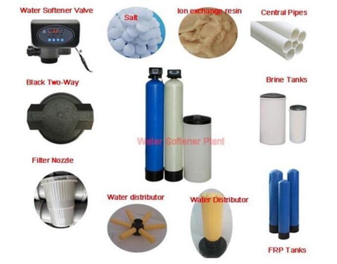 оборудование водоочистки фильтра умягчителя силы 2.5Kw для промышленных боилеров