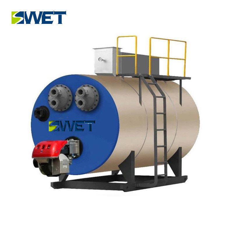 Environmentally Friendly Gas Steam Boiler 1000kg/Hr Fire Tube Energy Saving