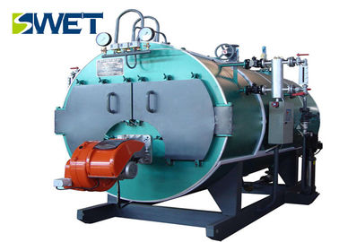 Horizontal Natural Gas Steam Boiler WNS Series 95.99% Testing Efficiency